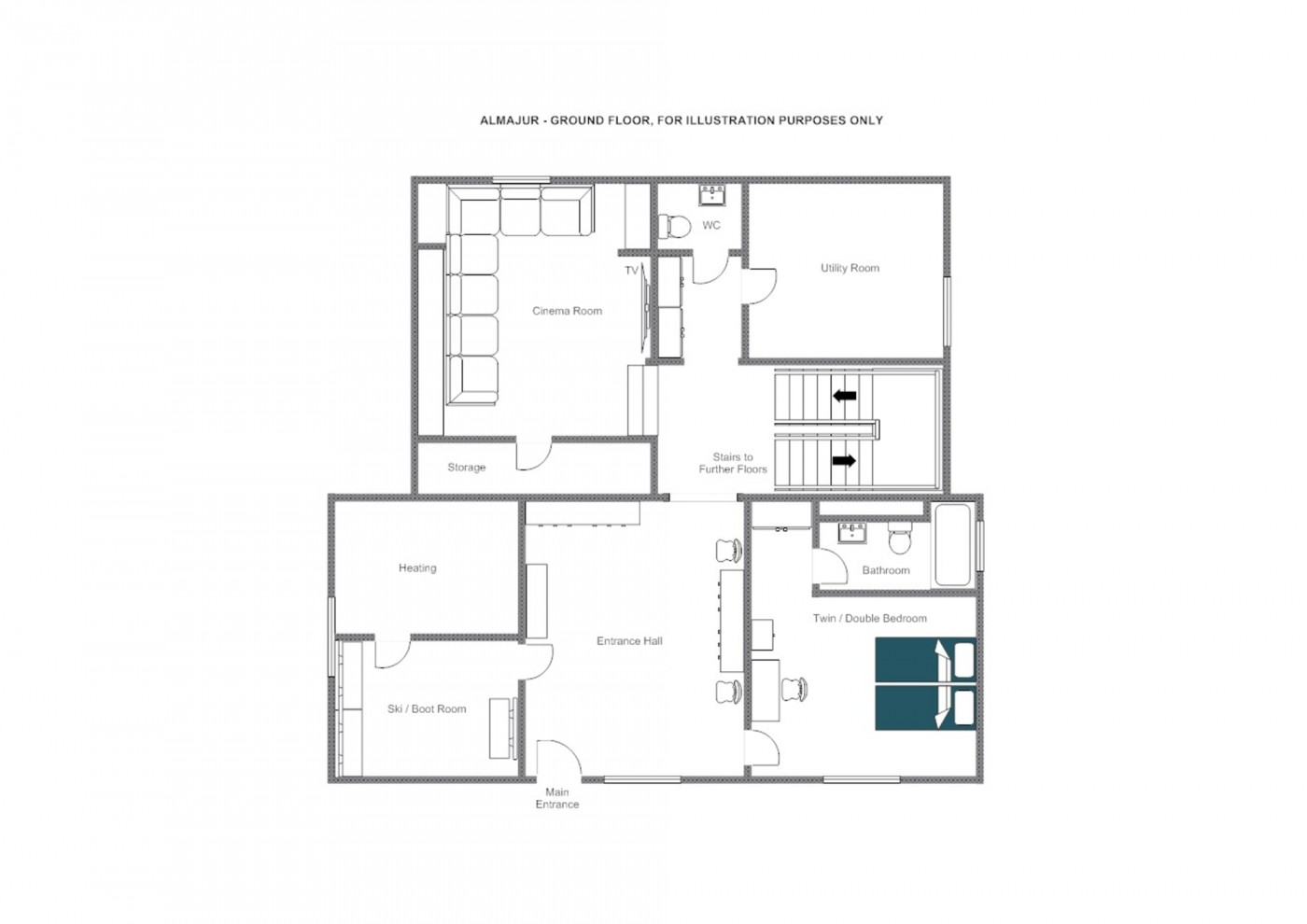 Chalet Almajur St Anton Floor Plan 3